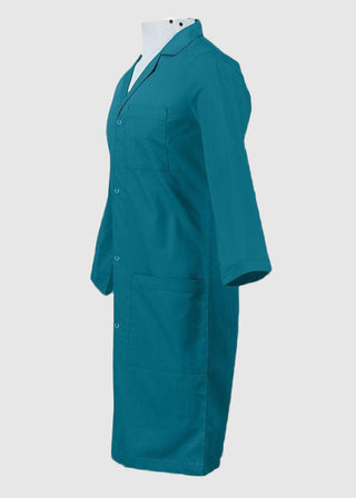 Panda Uniform Made in USA Unisex Snap Front 40 Inch Three-Quarter Sleeves Lab coat