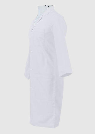 Panda Uniform Made in USA Unisex Snap Front 40 Inch Three-Quarter Sleeves Lab coat