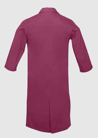 Panda Uniform Made in USA Unisex Snap Front 40 Inch Three-Quarter Sleeves Lab coat