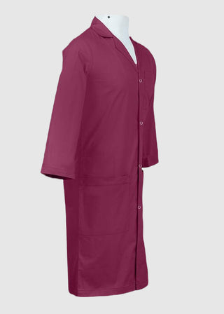 Panda Uniform Made in USA Unisex Snap Front 40 Inch Three-Quarter Sleeves Lab coat