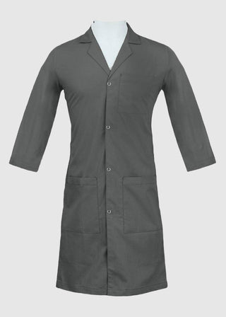 Panda Uniform Made in USA Unisex Snap Front 40 Inch Three-Quarter Sleeves Lab coat