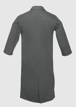 Panda Uniform Unisex Snap Front 40 Inch Three-Quarter Sleeves Lab Coat