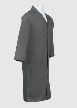 Panda Uniform Unisex Snap Front 40 Inch Three-Quarter Sleeves Lab Coat