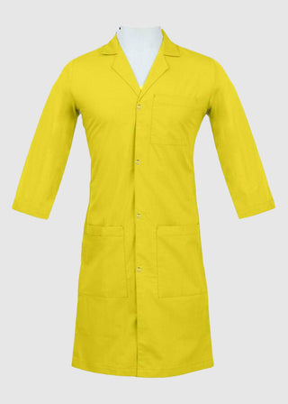 Panda Uniform Made in USA Unisex Snap Front 40 Inch Three-Quarter Sleeves Lab coat