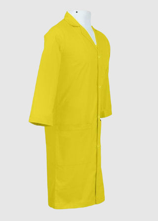 Panda Uniform Made in USA Unisex Snap Front 40 Inch Three-Quarter Sleeves Lab coat