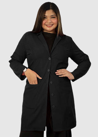 Panda Uniform Made in USA Women's 37 Inch length Consultation Lab Coat