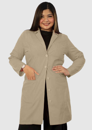 Panda Uniform Made in USA Women's 37 Inch length Consultation Lab Coat