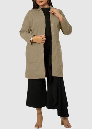 Panda Uniform Made in USA Women's 37 Inch length Consultation Lab Coat