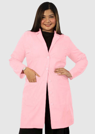 Panda Uniform Made in USA Women's 37 Inch length Consultation Lab Coat