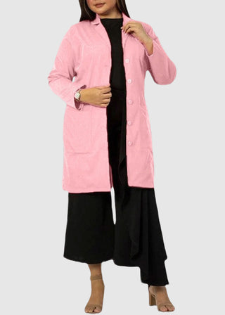 Panda Uniform Made in USA Women's 37 Inch length Consultation Lab Coat