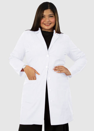 Panda Uniform Made in USA Women's 37 Inch length Consultation Lab Coat