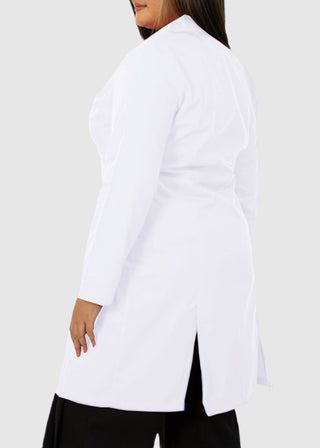 Panda Uniform Made in USA Women's 37 Inch length Consultation Lab Coat