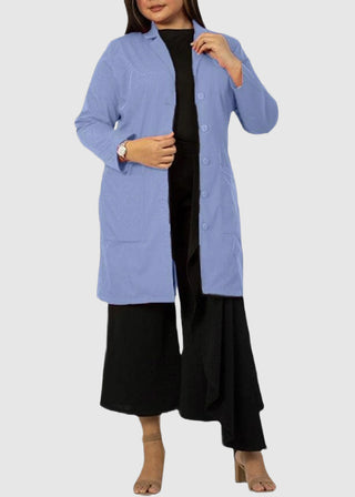 Panda Uniform Made in USA Women's 37 Inch length Consultation Lab Coat