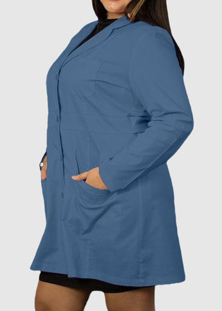 Panda Uniform Made in USA Women 34 Inch Medical Consultation Lab Coat