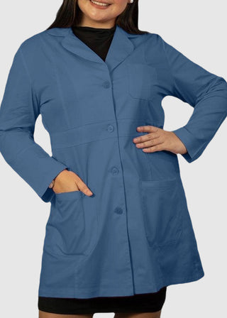 Panda Uniform Made in USA Women 34 Inch Medical Consultation Lab Coat