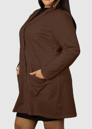 Panda Uniform Made in USA Women 34 Inch Medical Consultation Lab Coat