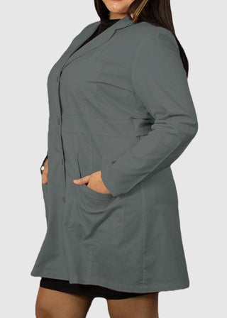 Panda Uniform Made in USA Women 34 Inch Medical Consultation Lab Coat