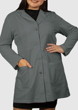 Panda Uniform Made in USA Women 34 Inch Medical Consultation Lab Coat