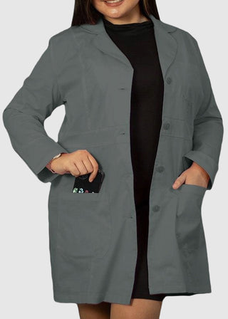 Panda Uniform Made in USA Women 34 Inch Medical Consultation Lab Coat
