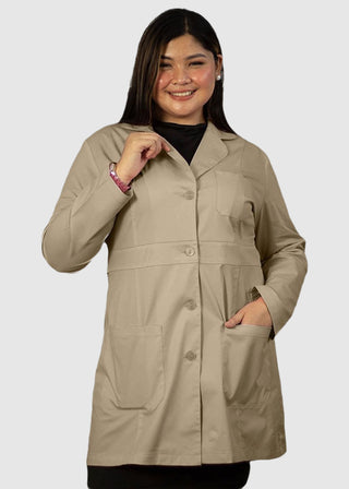 Panda Uniform Made in USA Women 34 Inch Medical Consultation Lab Coat