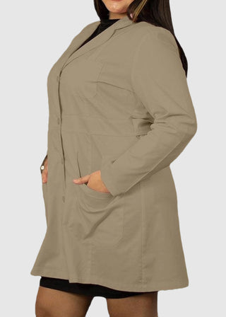 Panda Uniform Made in USA Women 34 Inch Medical Consultation Lab Coat