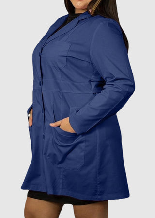 Panda Uniform Made in USA Women 34 Inch Medical Consultation Lab Coat