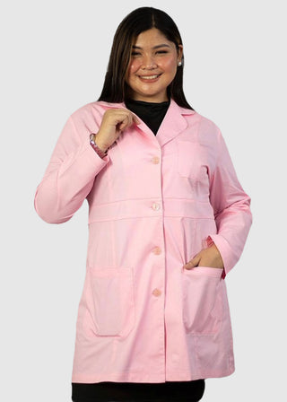 Panda Uniform Made in USA Women 34 Inch Medical Consultation Lab Coat