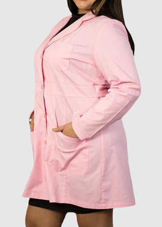 Panda Uniform Made in USA Women 34 Inch Medical Consultation Lab Coat