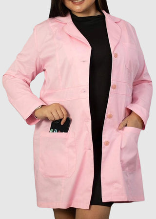 Panda Uniform Made in USA Women 34 Inch Medical Consultation Lab Coat