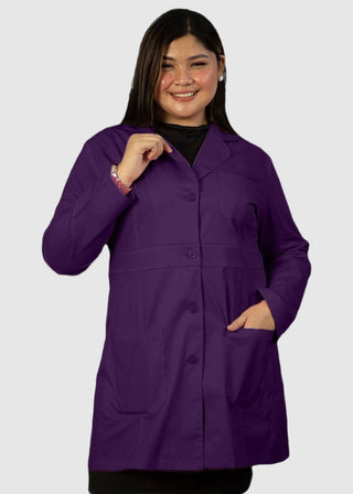 Panda Uniform Made in USA Women 34 Inch Medical Consultation Lab Coat