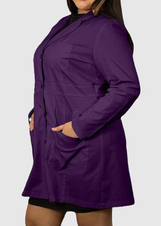 Panda Uniform Made in USA Women 34 Inch Medical Consultation Lab Coat