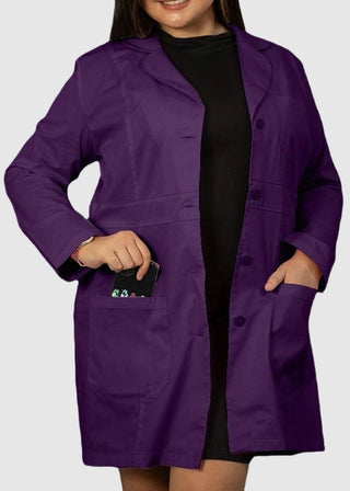 Panda Uniform Made in USA Women 34 Inch Medical Consultation Lab Coat