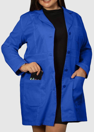 Panda Uniform Made in USA Women 34 Inch Medical Consultation Lab Coat