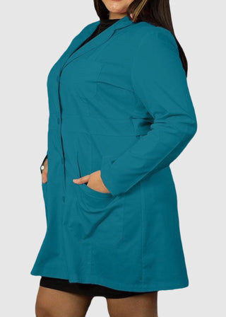 Panda Uniform Made in USA Women 34 Inch Medical Consultation Lab Coat