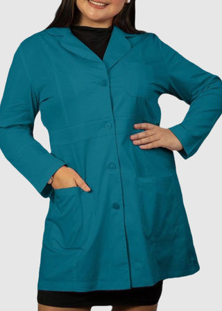 Panda Uniform Made in USA Women 34 Inch Medical Consultation Lab Coat