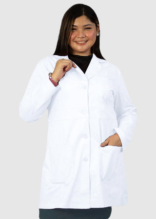 Panda Uniform Made in USA Women 34 Inch Medical Consultation Lab Coat