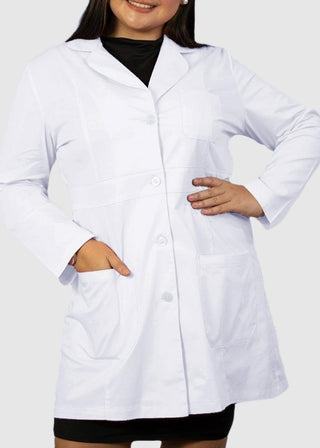Panda Uniform Made in USA Women 34 Inch Medical Consultation Lab Coat