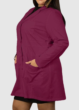 Panda Uniform Made in USA Women 34 Inch Medical Consultation Lab Coat