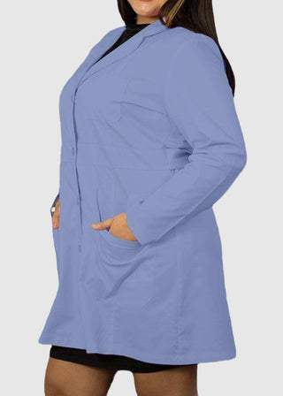 Panda Uniform Made in USA Women 34 Inch Medical Consultation Lab Coat