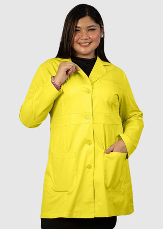 Panda Uniform Made in USA Women 34 Inch Medical Consultation Lab Coat