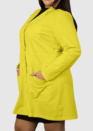 Panda Uniform Made in USA Women 34 Inch Medical Consultation Lab Coat