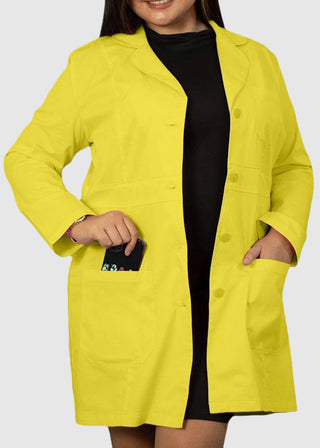 Panda Uniform Made in USA Women 34 Inch Medical Consultation Lab Coat