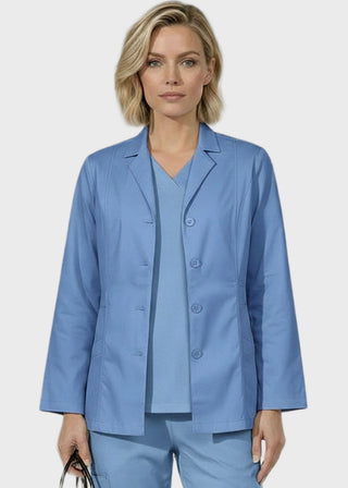 Panda Uniform Made in USA Women's 30-Inch length Short Medical Lab Coat