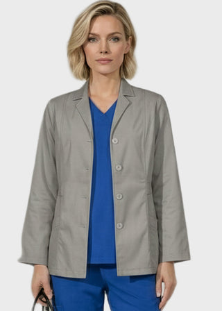 Panda Uniform Made in USA Women's 30-Inch length Short Medical Lab Coat