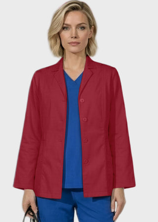 Panda Uniform Made in USA Women's 30-Inch length Short Medical Lab Coat