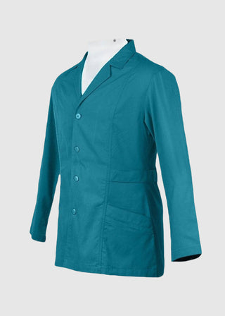 Panda Uniform Made in USA Women's 30-Inch length Short Medical Lab Coat