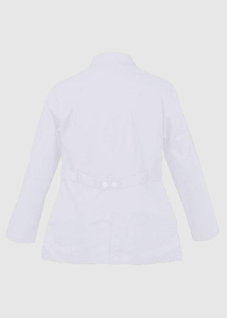 Panda Uniform Made in USA Women's 30-Inch length Short Medical Lab Coat