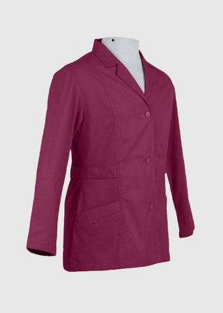 Panda Uniform Made in USA Women's 30-Inch length Short Medical Lab Coat