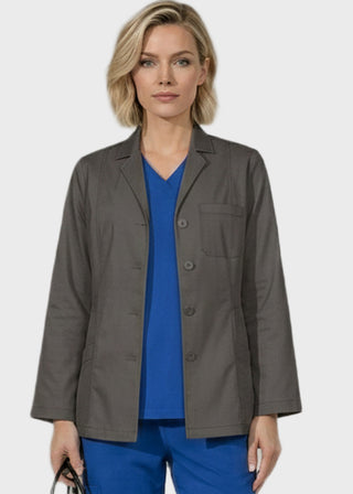 Panda Uniform Made in USA Women's 30-Inch length Short Medical Lab Coat