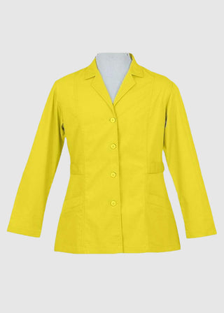 Panda Uniform Made in USA Women's 30-Inch length Short Medical Lab Coat